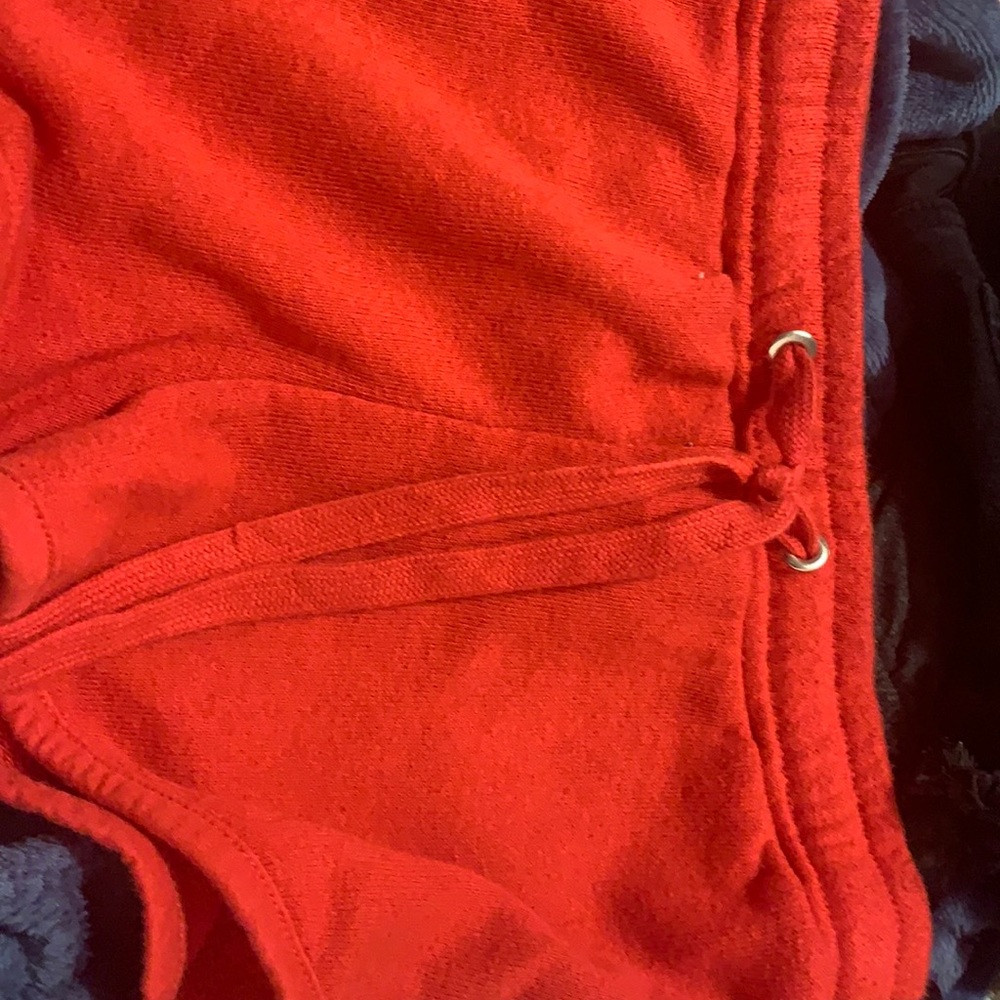 Red shorts